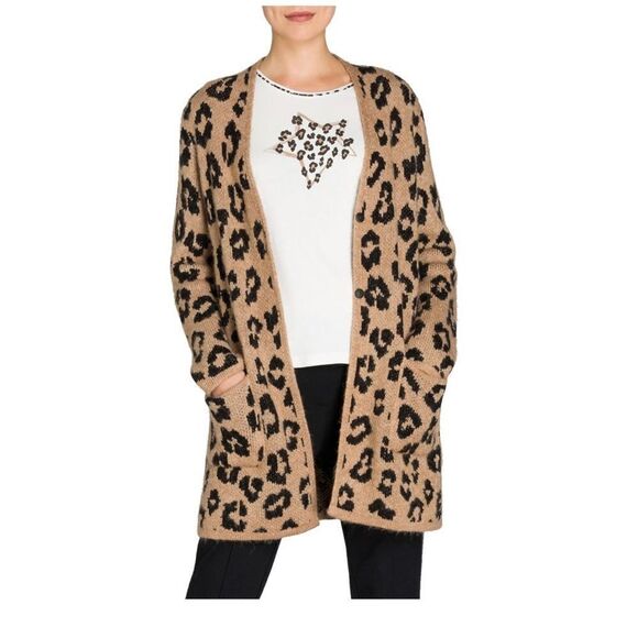 ✨ Leopard Pockets Longline Cardigan✨ - Picture 2 of 3
